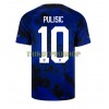 Original Fußballtrikot USA Christian Pulisic 10 Auswärtstrikot WM 2022 Für Herren